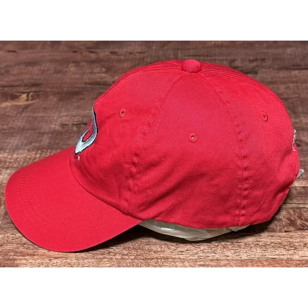 Signatures Ohio State Buckeyes Adjustable Red Baseball Hat